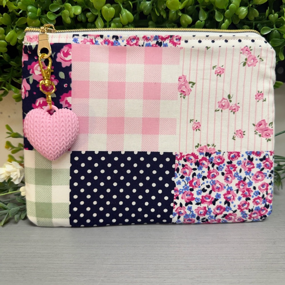 Floral Patchwork Clutch